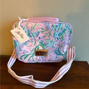 Lilly Pulitzer Pastel Floral Crossbody Bag